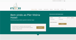 Desktop Screenshot of piervitoriahotel.com.br